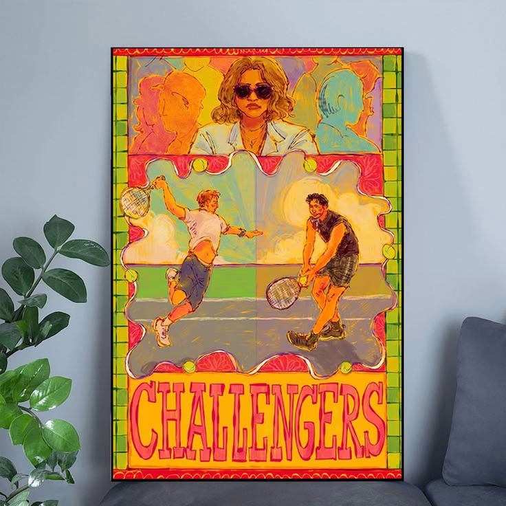 Challengers Movie Wall Art Poster Full Size 24''x36''