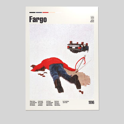 Movie Poster- Vintage Fargo Movie 1996 Poster Size 24''x36''