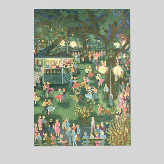 Vintage Poster - The New Yorker Magazine Cover Print - August 4 1956 Retro Style - Size 24x36