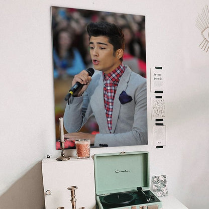 Zayn Malik At Talk Show Appearance For Nbc Today Show Concert With One Direction Rockefeller Plaza New York Ny March 12 2012  Size 24''x36''
