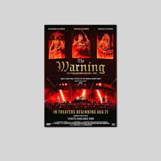 The Warning Live from Auditorio Nacional Poster Size 24''x36''