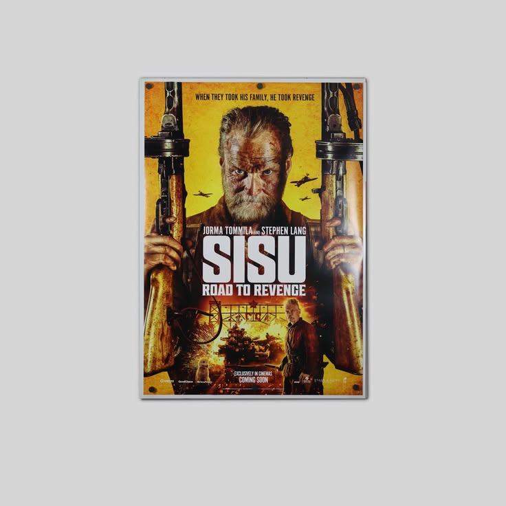 Sisu Road To Revenge movie Poster Size 24''x36''