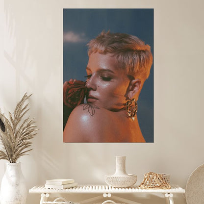 HALSEY Hollywood Celebrity Art Photo Poster Size 24''x36''