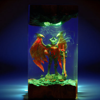 Darkin Greatsword Warrior Resin Lamp