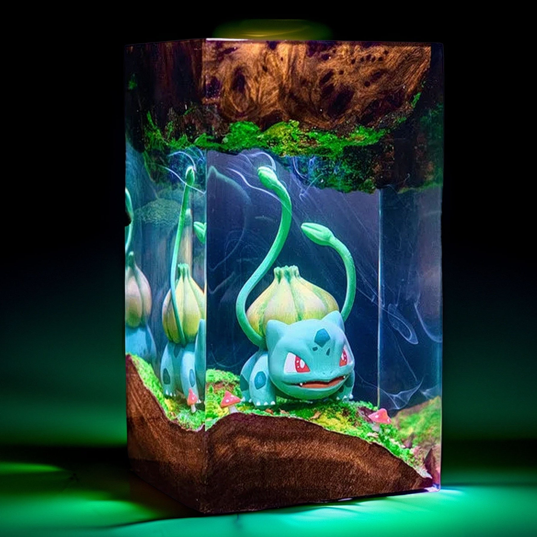 Bulb Seedling Beast Resin Lamp