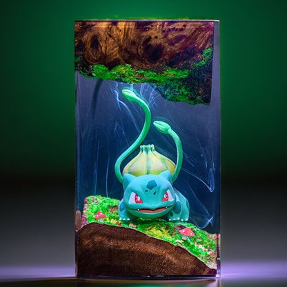 Bulb Seedling Beast Resin Lamp
