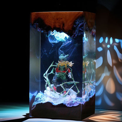 Shadow Hero Apprentice Resin Lamp