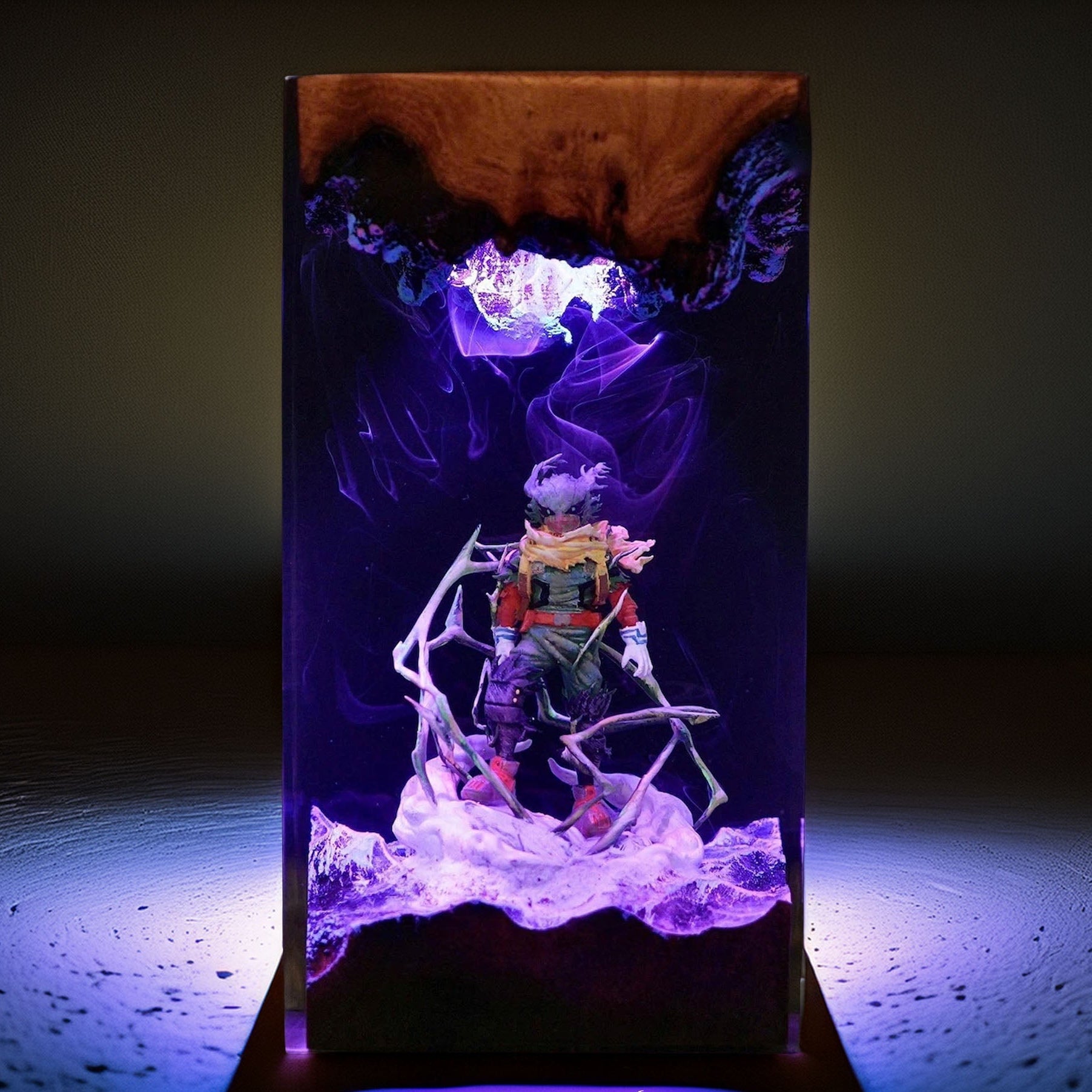 Shadow Hero Apprentice Resin Lamp