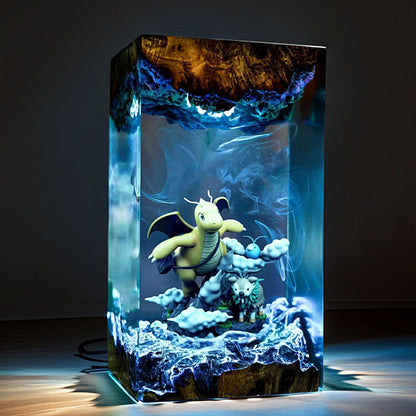 Friendly Sea Dragon Resin Lamp