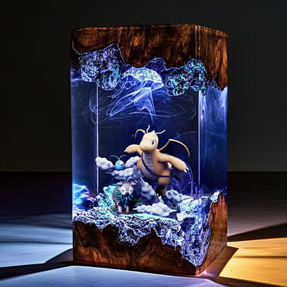Friendly Sea Dragon Resin Lamp