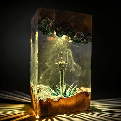 Frozen Soul Eater Blade Resin Lamp