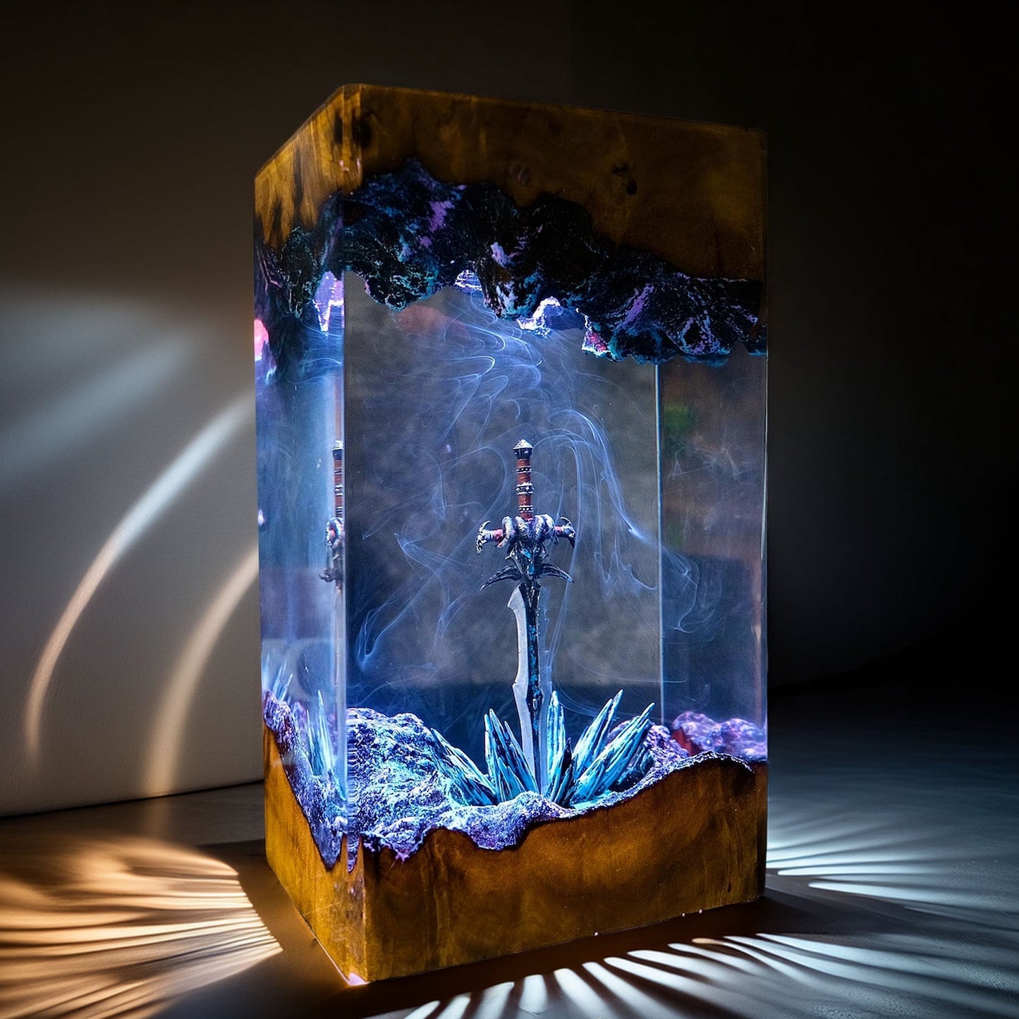 Frozen Soul Eater Blade Resin Lamp