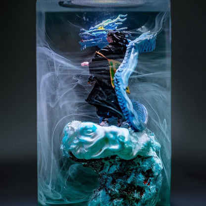 Curse Manipulator Antagonist Resin Lamp