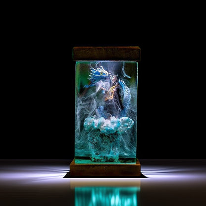 Curse Manipulator Antagonist Resin Lamp