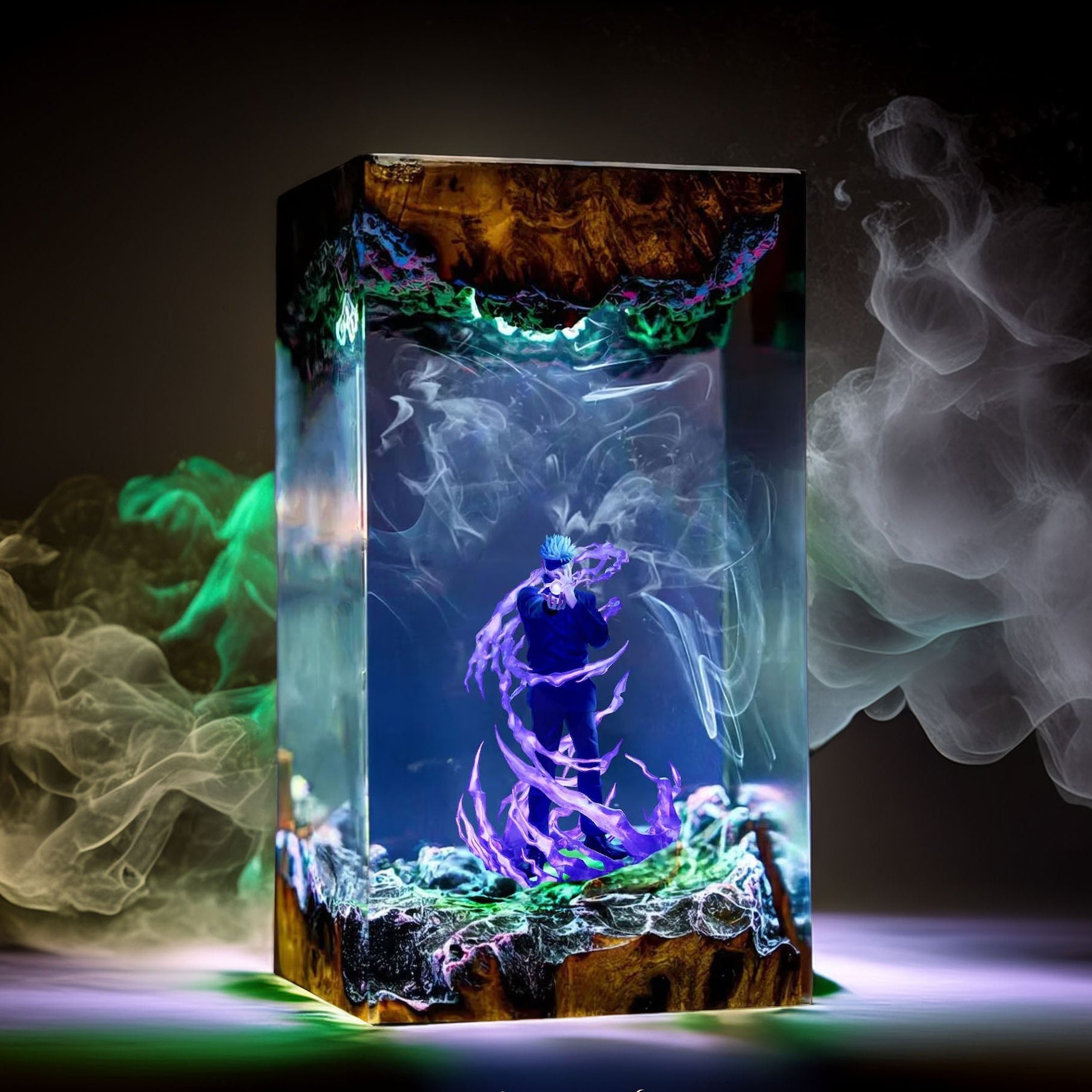 Six Eyes Blindfold Sorcerer Resin Lamp V2