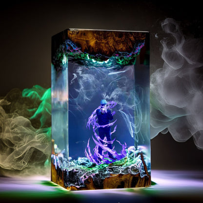 Six Eyes Blindfold Sorcerer Resin Lamp V2