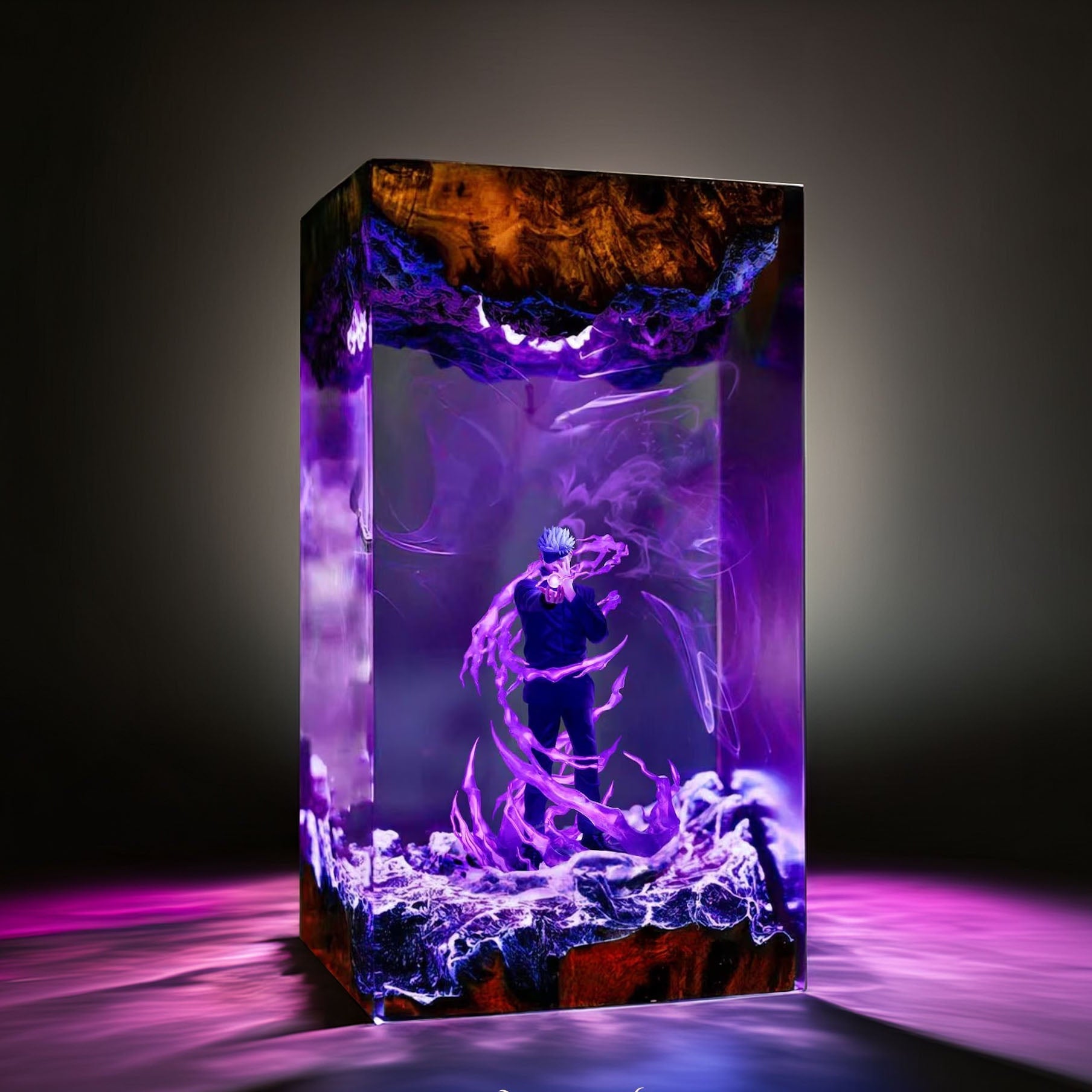 Six Eyes Blindfold Sorcerer Resin Lamp V2