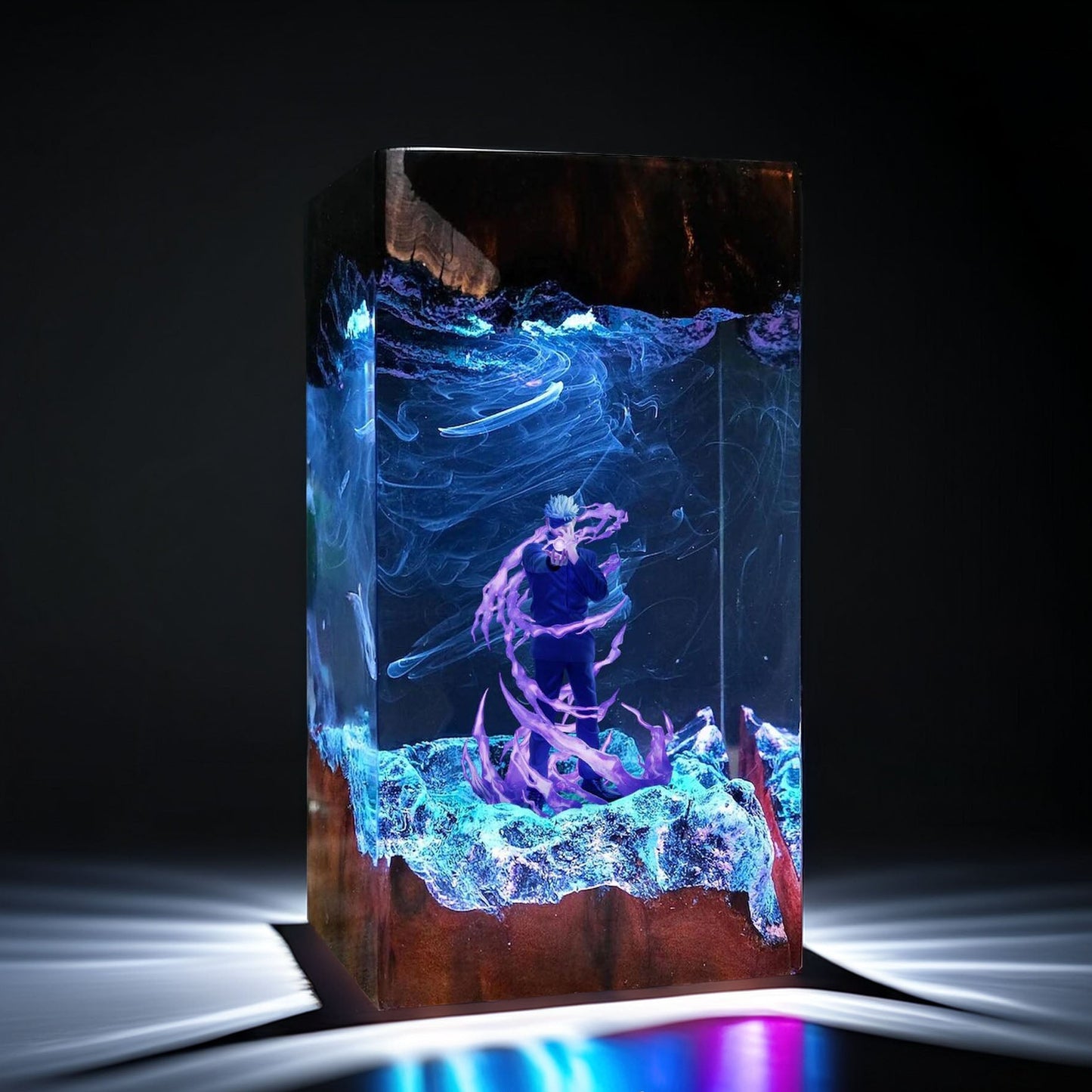 Six Eyes Blindfold Sorcerer Resin Lamp V2