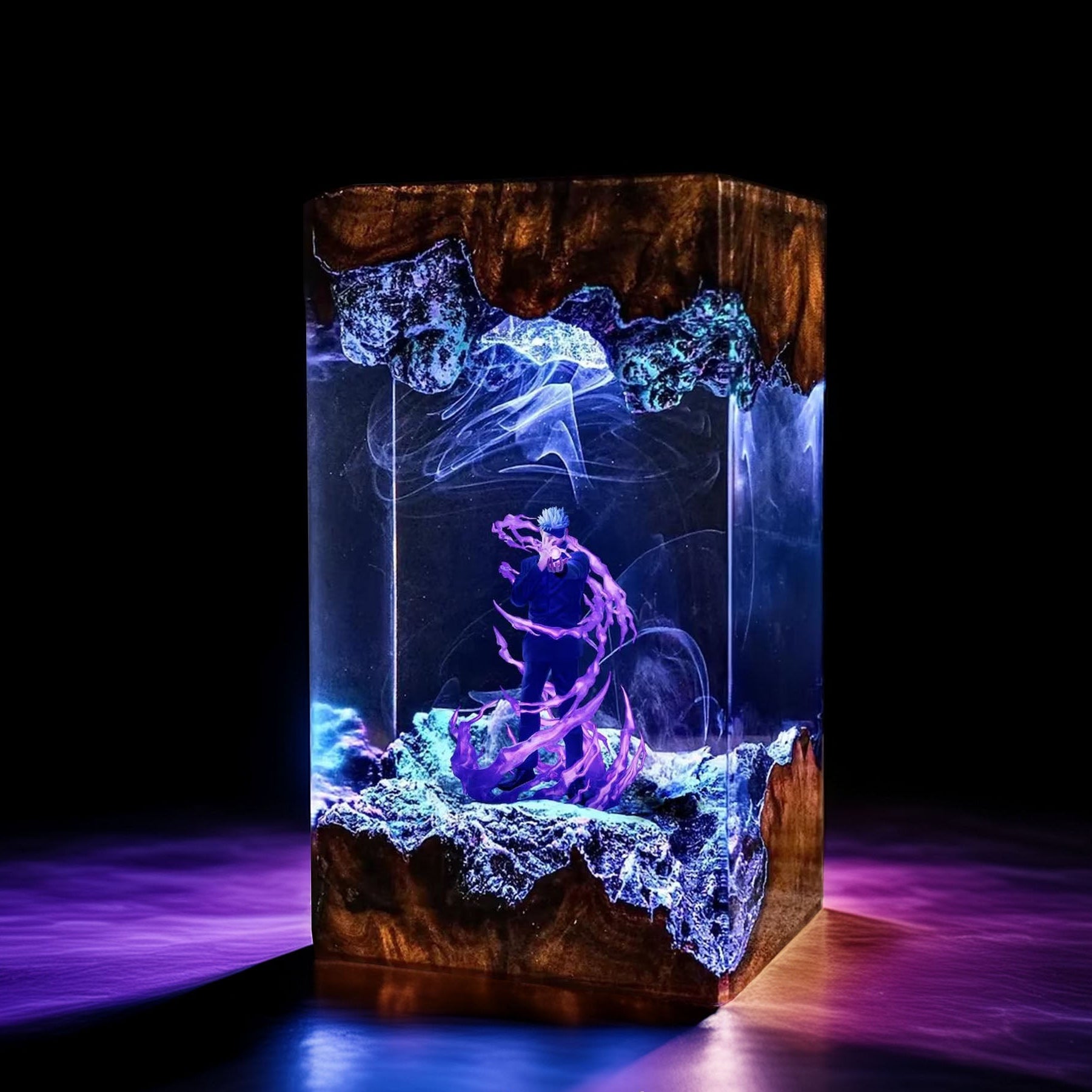 Six Eyes Blindfold Sorcerer Resin Lamp V2