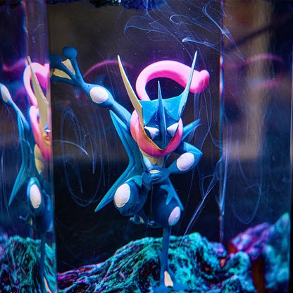 Ninja Frog Warrior Resin Lamp