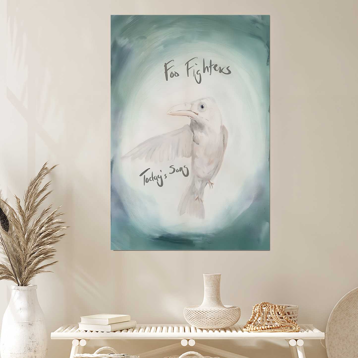 Music Poster Today’s Song Foo Fighters 2025 Size 24''x36''