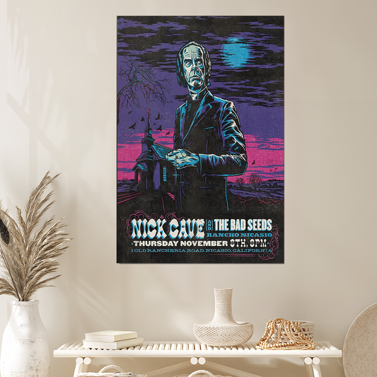 Music Poster- Nick Cave & The Bad Seeds Concert Poster Size 24''x36''
