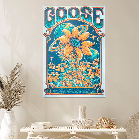 Goose Poster Alpharetta Event On Sep 26 2025 Poster Size 24''x36''