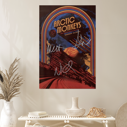 Arctic Monkeys – RED ROCKS AMPHITHEATRE Poster Size 24''x36''