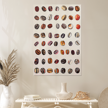 Coffee Bean Poster, Coffee Art, Coffee Poster, Kitchen Poster, Espresso Wall Art, Coffee Shop Poster