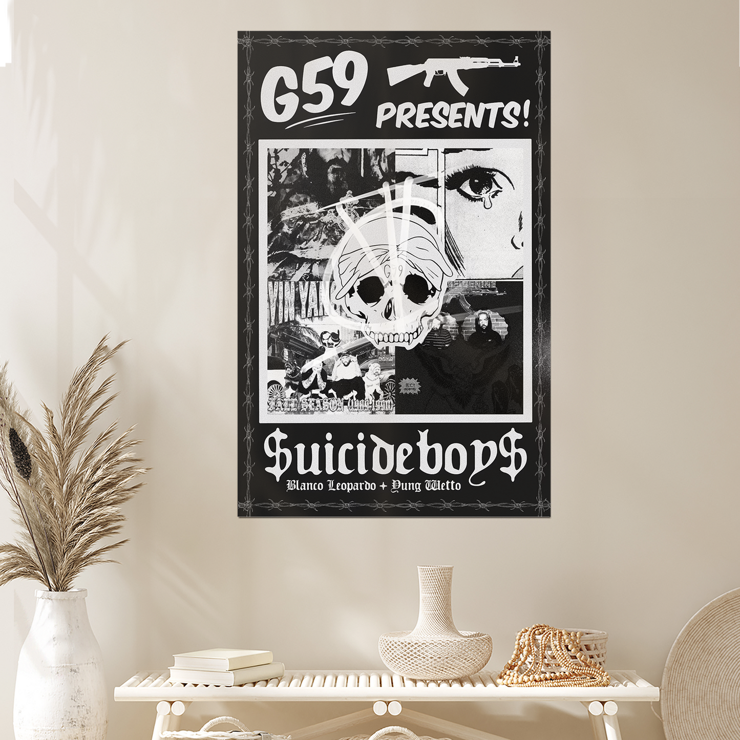 SUICIDEBOYS Poster music poster albums G59 Size 24''x36''