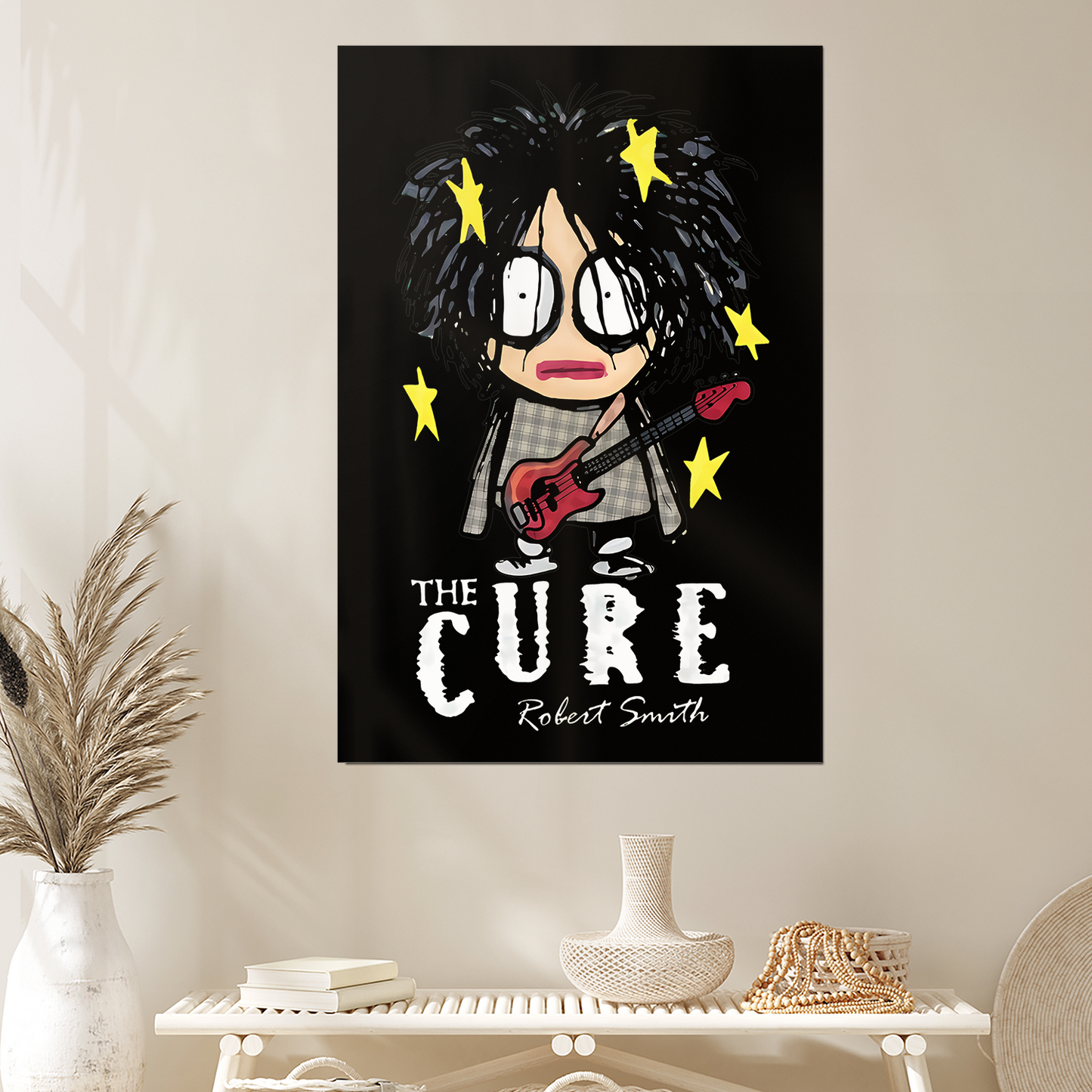 The Cure Robert Smith Poster, One Sheet Wall Size 24''x36''