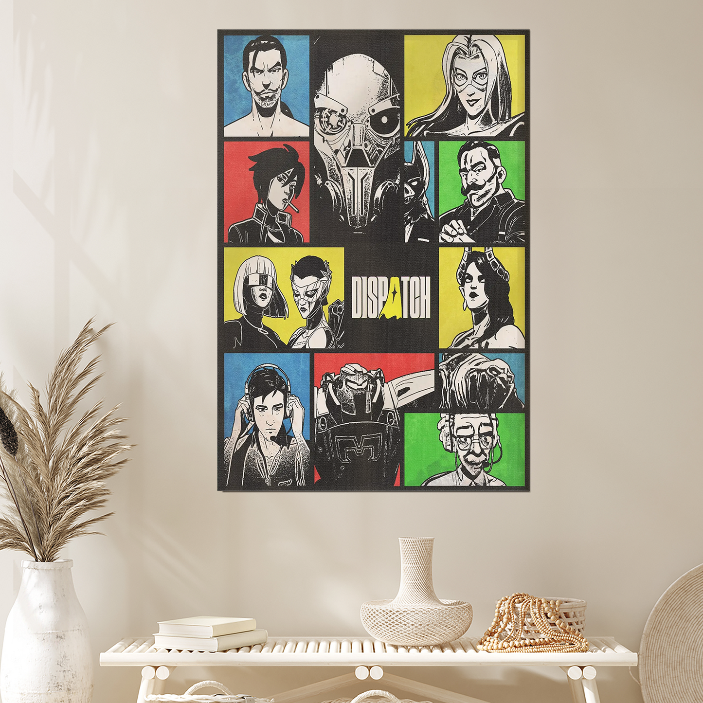 Brutalist Dispatch Poster - Wall Art for Any Room Size 24''x36''