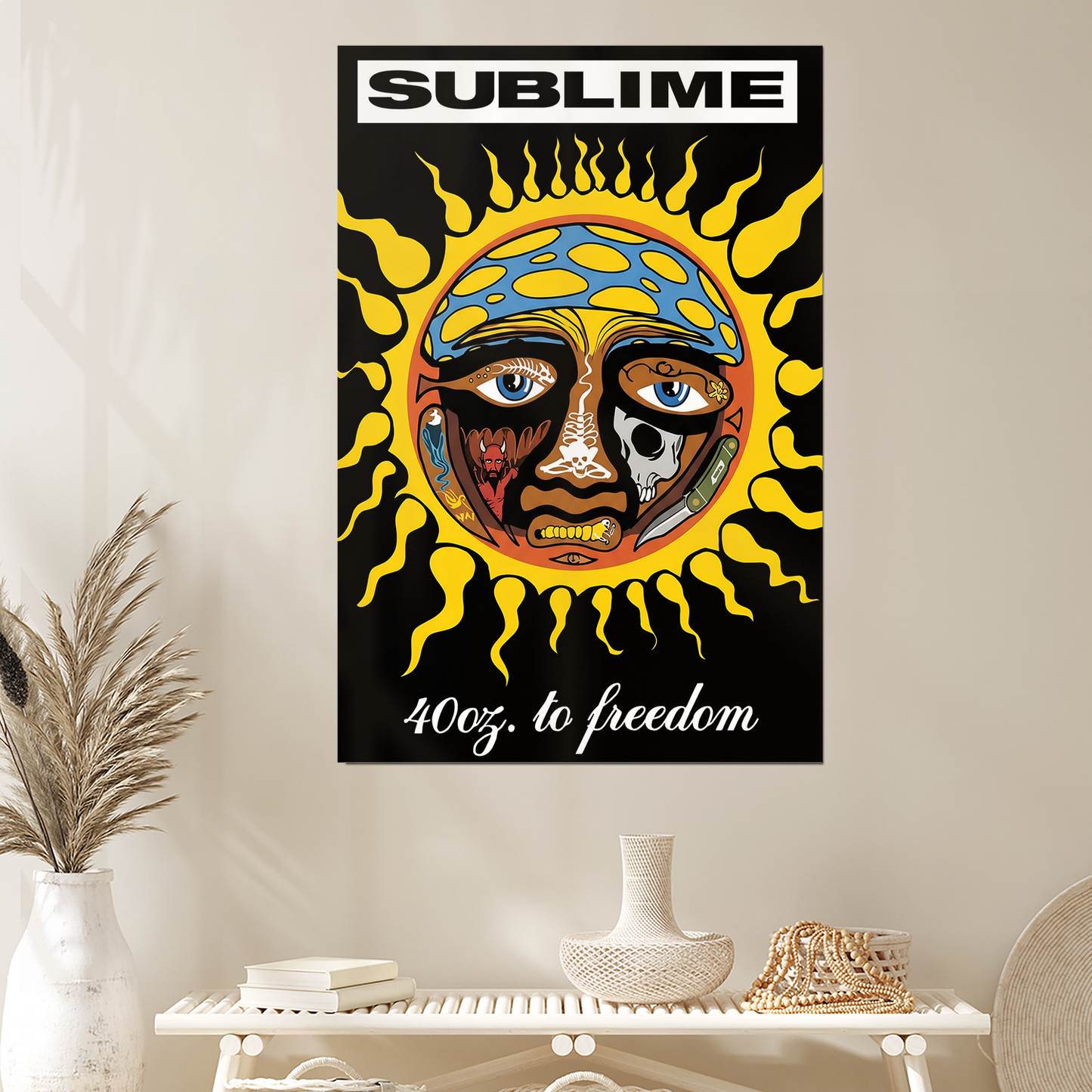 Sublime - Music Poster (To Freedom - Album Cover)  Size 24''x36''