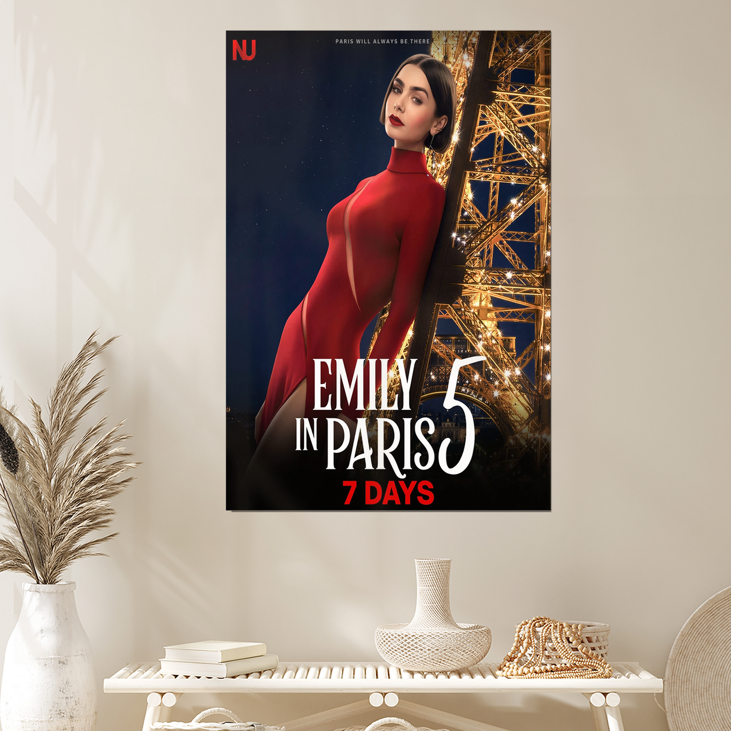 New Movie Poster- Emily in Pa.ris Season 5 Movie Poster Size 24''x36''