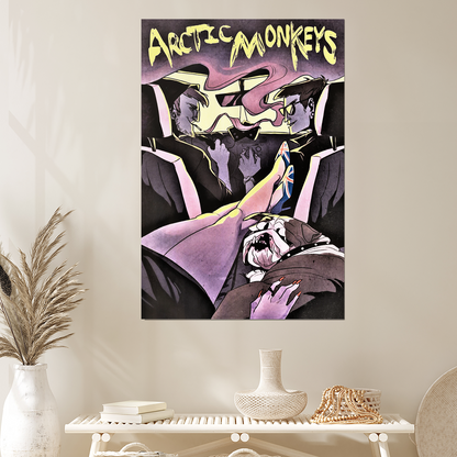 Music Poster- Arctic Monkeys Concert Poster Size 24''x36''