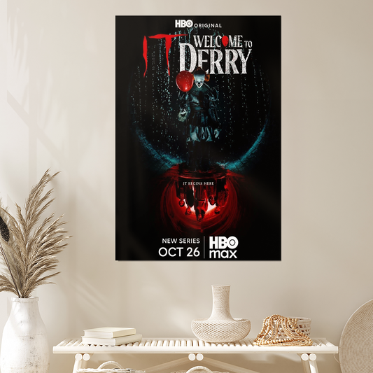 Movie Poster- IT Welcome To Derry HBO Max October 26 2025 Poster Size 24''x36''