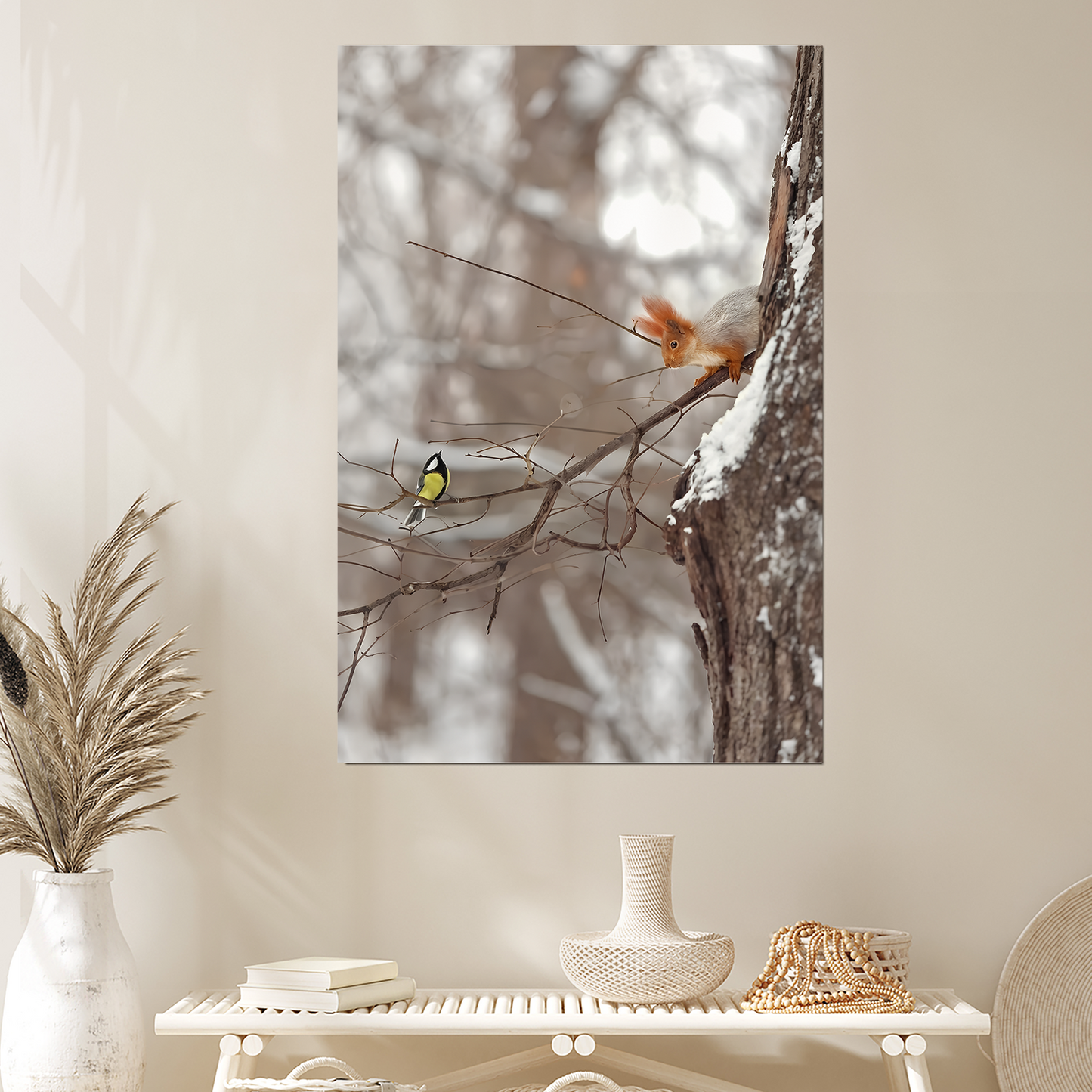 Winter Poster- Friends Poster, One Sheet Wall Size 24''x36''