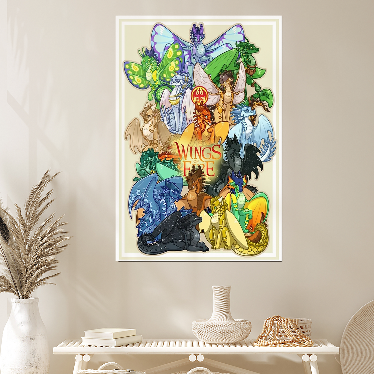Home Decor- Wings of Fire Poster Size 24''x36''
