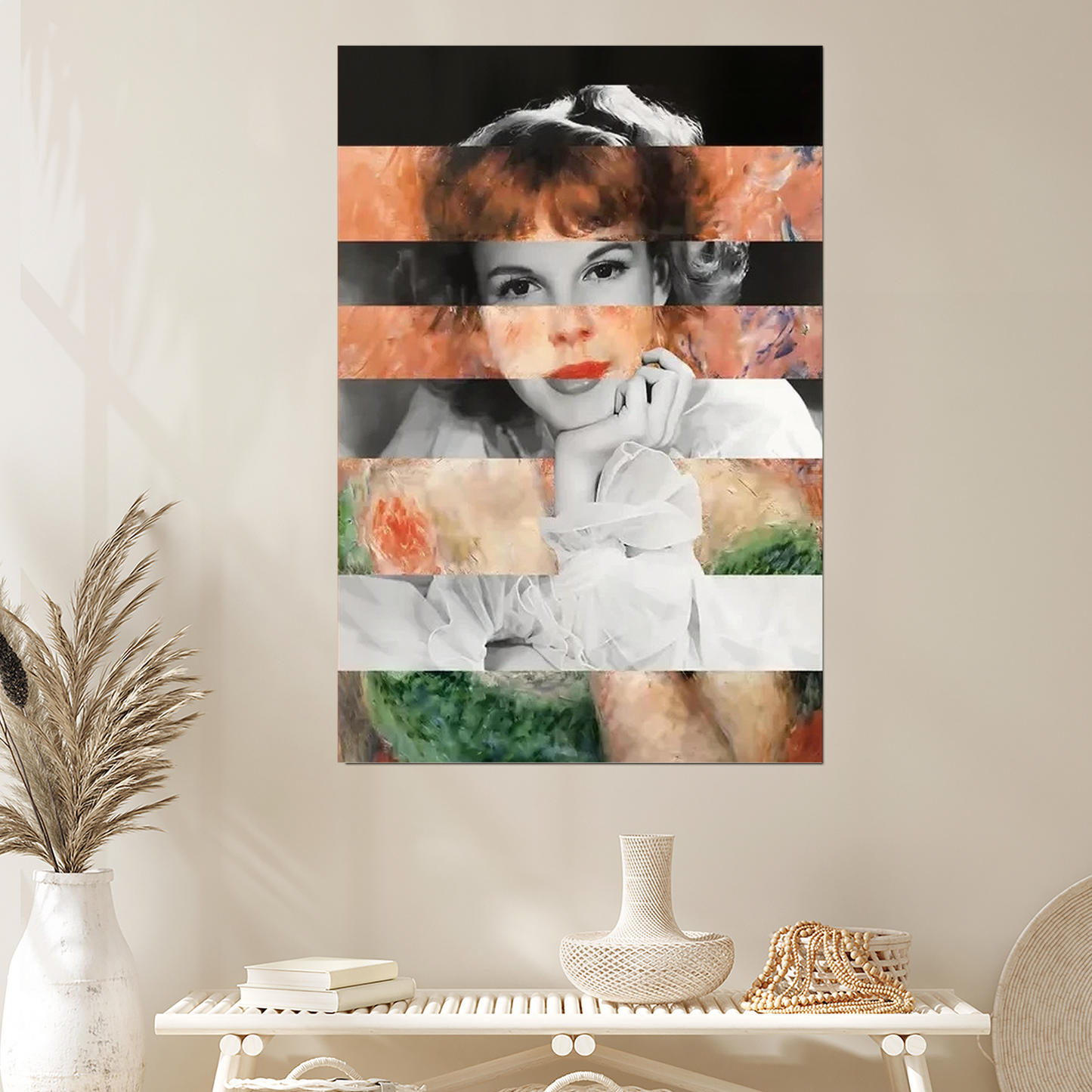 Retro Collage Aesthetic Wall Art Poster Size 24''x36''