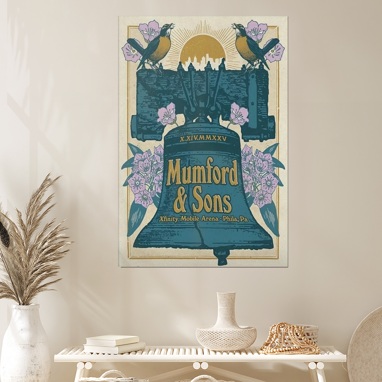 Mumford & Sons PPA Poster Oct 14 2025 Poster Size 24''x36''