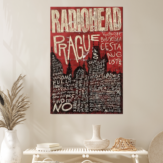 Music Poster- Alternative Band 80s Poster Size 24''x36''
