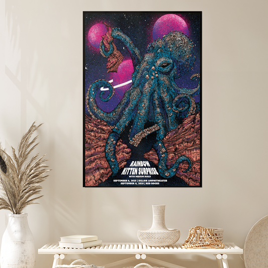 Rainbow Kitten Surprise – Colorado Tour Sep 5, 6, 8, 2025 Poster Size 24''x36''