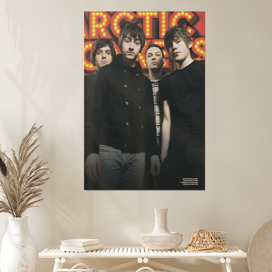 Music Poster- Arctic Monkeys 2007 Concert Wall Art Poster Size 24''x36''