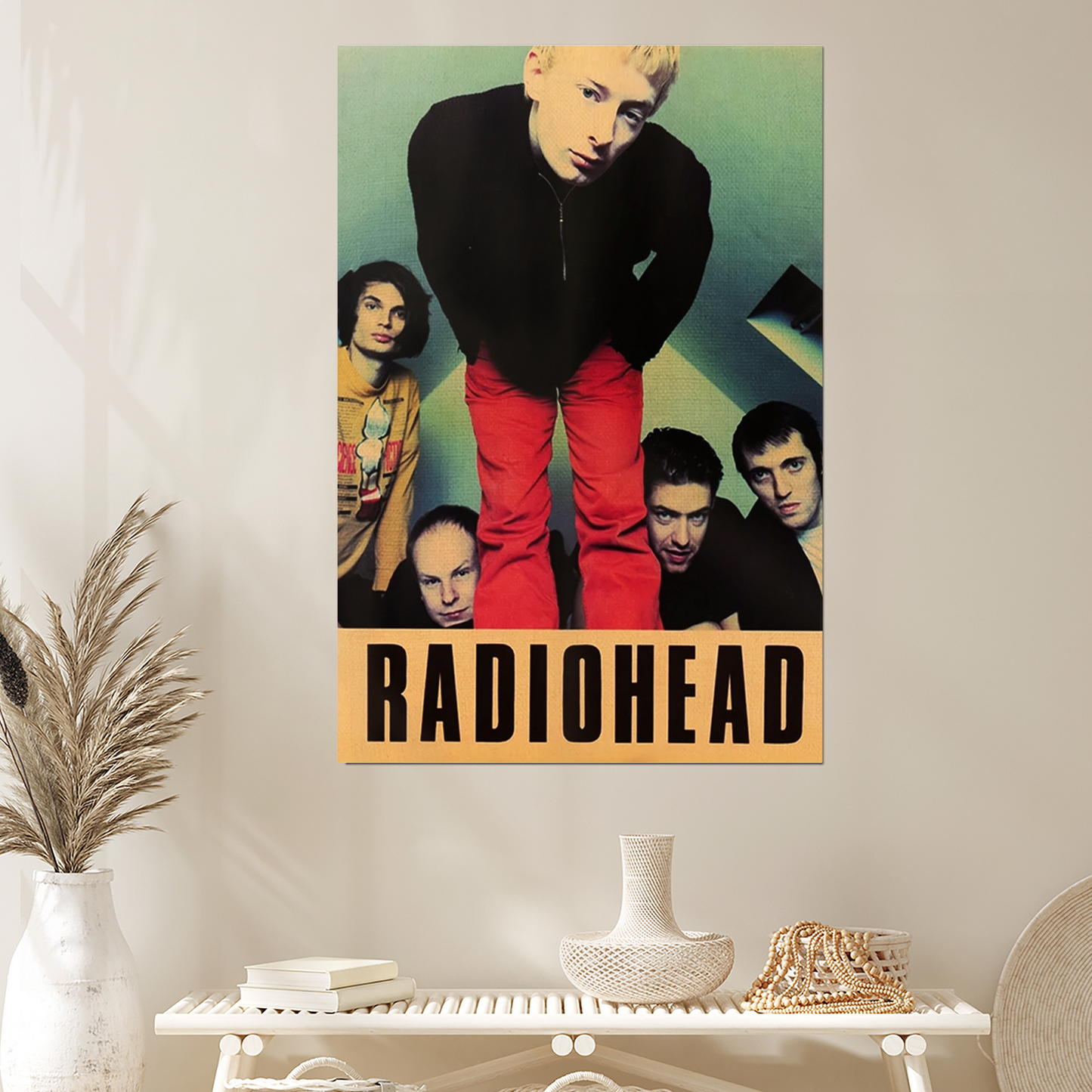 Music Poster- Alternative Band 80s Vintage
