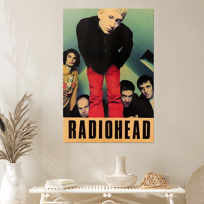 Music Poster- Alternative Band 80s Vintage