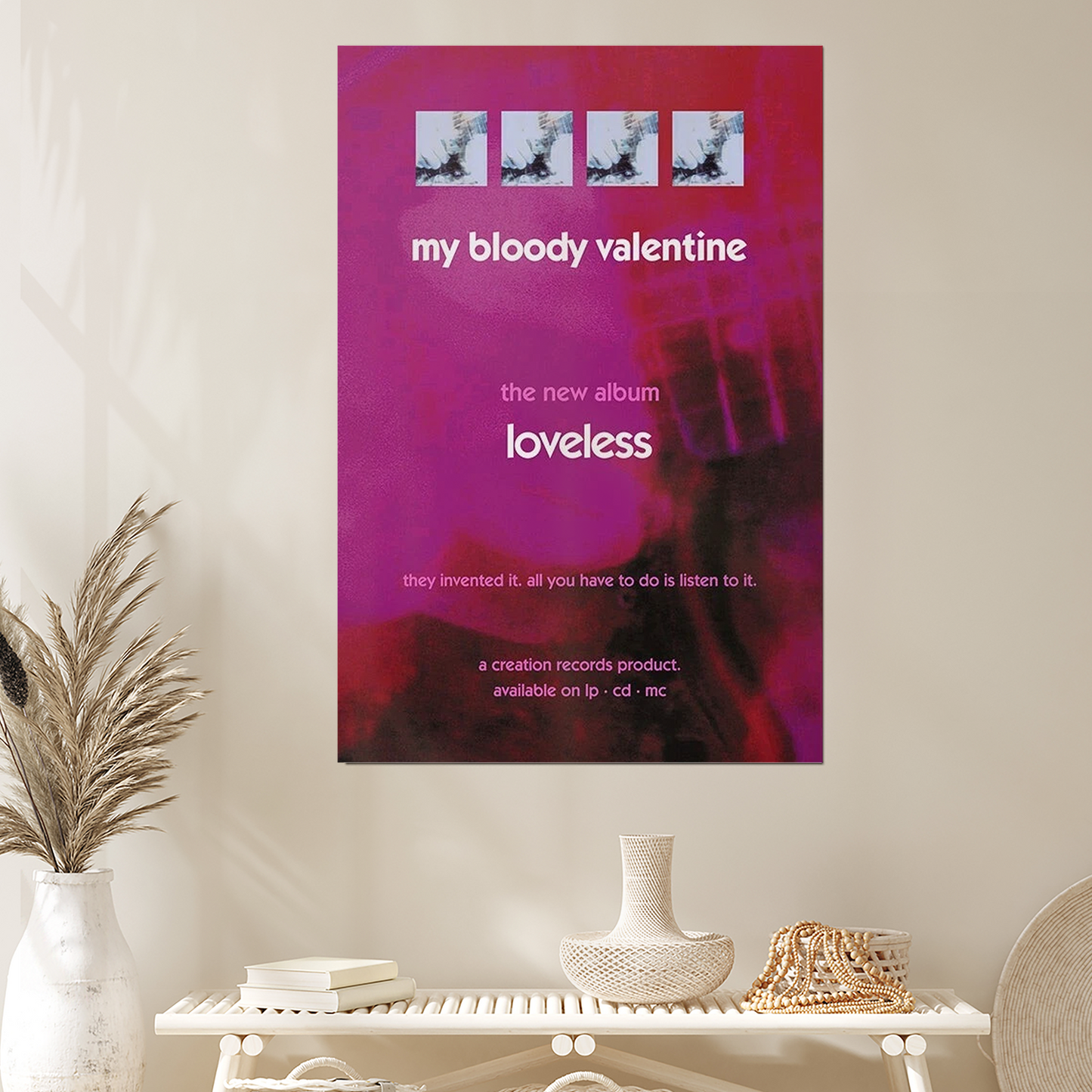 My bloody valentine 'Loveless' Poster Size 24''x36''