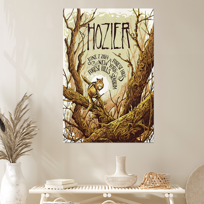 Music Poster Hozier  New York June 7 Show Poster Show Poster Size 24''x36''