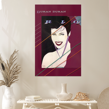 DURAN DURAN Rio BANNER Ft Fabric Poster Tapestry F,lag album cover art Size 24''x36''