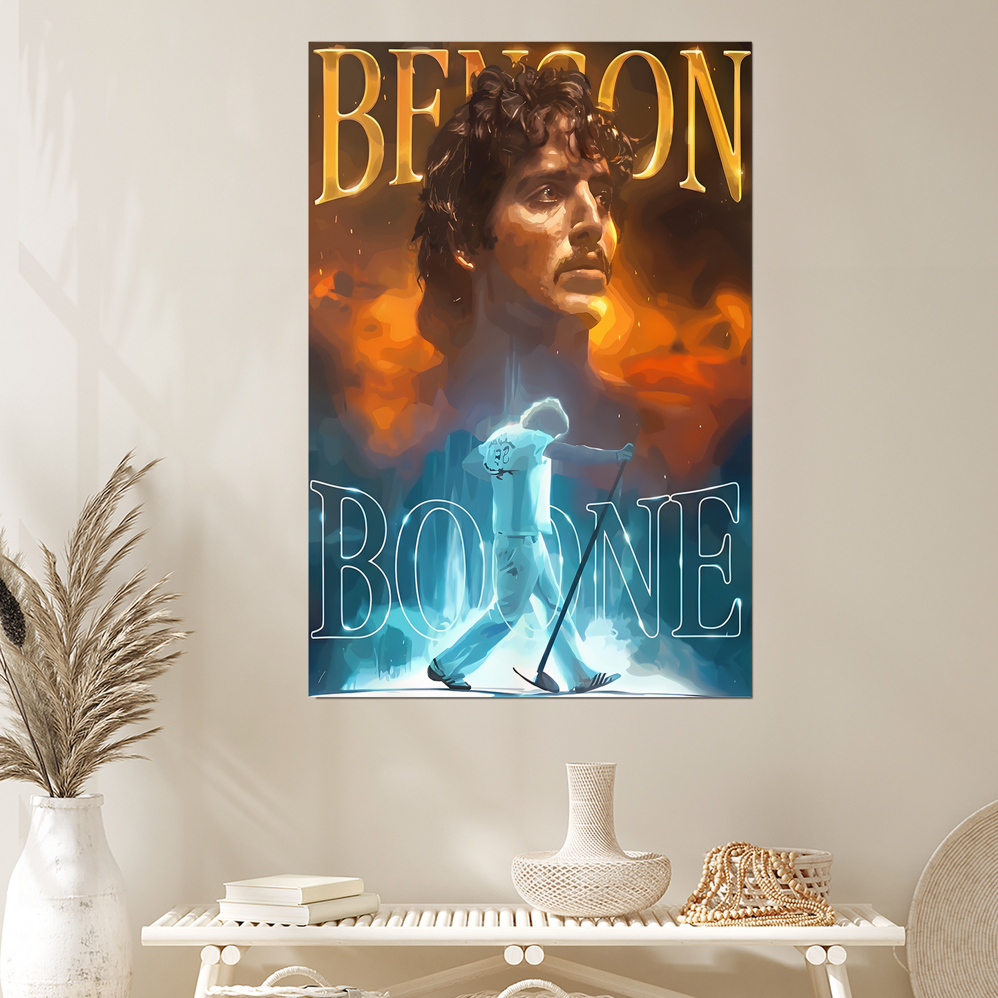 Benson Boone Canvas Aesthetic And Decor Poster, One Sheet Wall Size 24''x36''