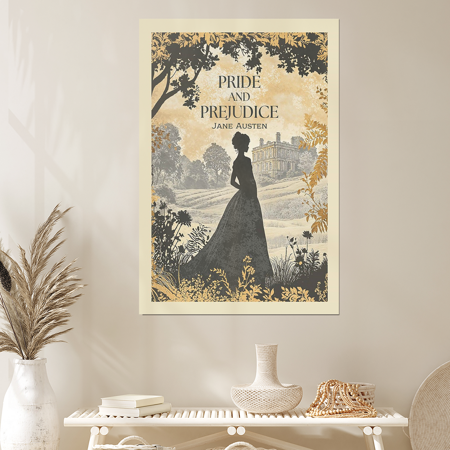 Home Decor- Jane Austen's 'Pride and Prejudice' Poster, One Sheet Wall Size 24''x36''